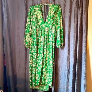 ASOS floral midi dress